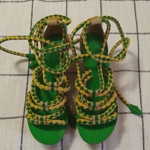 Tory Burch Cork Wedge Sandals